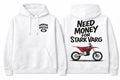 PREORDER Need Money For Stark Varg White Hoodie